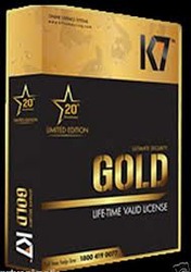 K7 Ultimate Security Gold With Lifetime Validity Test